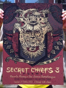 Image of Secret Chiefs 3 - Screenprinted Poster