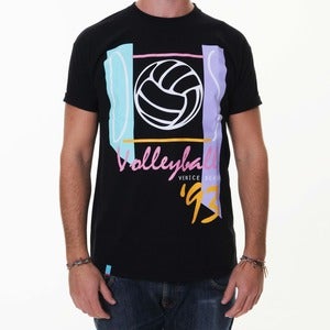 Image of Dos Volleyball '93 | Black T-Shirt