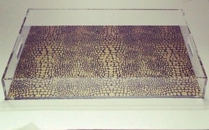 Image of Gold // Onyx Alligator