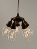 Image of MARIA | steampunk | pendant light | VINTAGE BRASS