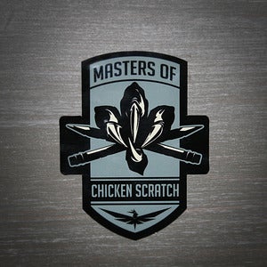 Image of Masters of Chicken Scratch Sticker