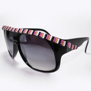 Image of Beaded Stunner Sunglasses - Various
