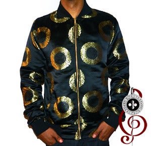 Image of Member Ship Silk Black Jacket
