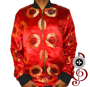 Image of Member Ship Silk Red Jacket