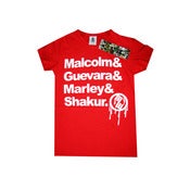 Image of Womens "Revolutionary" Tee {Red}