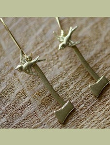 Image of Lumberjack Axe Earring