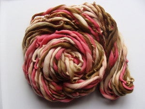 Image of Handspun Merino Yarn - Chocolate Cherries