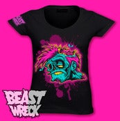 Image of POP-ZOMBIE Women's V-Neck Shirt