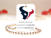 Image of NFL Football Houston Texans Necklace Pendant Jewelry