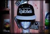 Image of LA RATCHETS SNAPBACK (black/white)