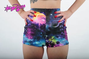 Image of Intergalactic High Waist Shorts
