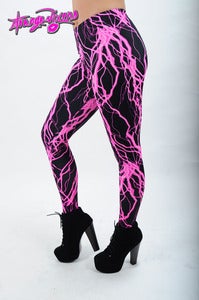 Image of Electrifying Pink Leggings