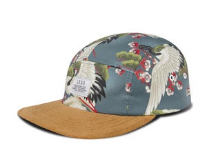 Image of LESS - Simple Logo Camp Cap(Blue/Brown)