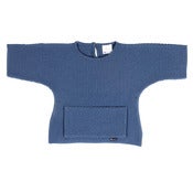 Image of l'asticot | blue woollen 'kimono' jumper 