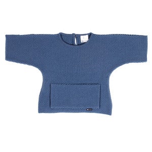 Image of l'asticot | blue woollen 'kimono' jumper 