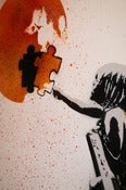 Image of "With one piece missing, the whole thing's broken"..... -White Canvas