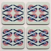 Image of Bullfinch Coasters - Pack of four