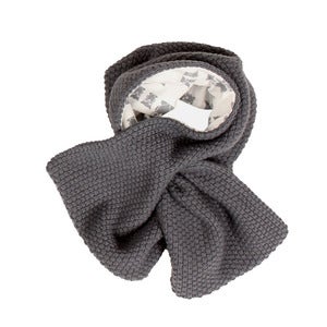 Image of l'asticot | grey woollen scarf