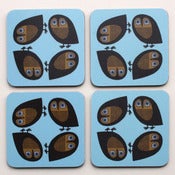 Image of Owl Coasters - Pack of Four