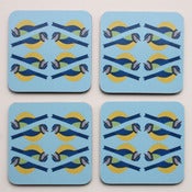 Image of Bluetit Coasters - Pack of Four