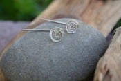 Image of Sandye swirl stud earrings