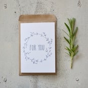 For you - Mini card