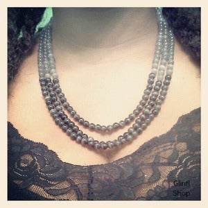 Image of Shades of Grey Ombre Necklace