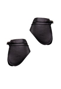 Image of Pair of leather French cuffs