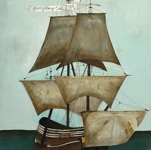 Image of Everything is Okay Ship Print