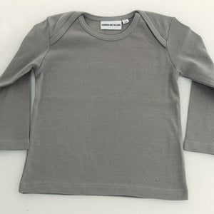 Image of Gardner long Sleeve T shirt Grey