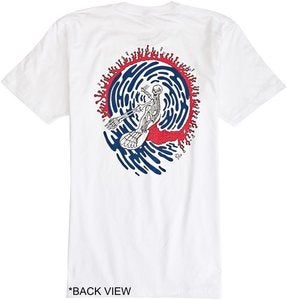 Image of DEATH PIT POCKET TEE - White
