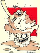 Image of Zombie Cupcake Print