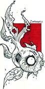 Image of Zombie Goldfish Print