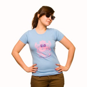 Image of Mix Revolution Ltd. Crest (Ladies Blue Tee)