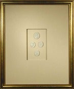 Image of Framed Intaglios - "Julie" Design