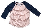 Image of Ruffle Front Jersey