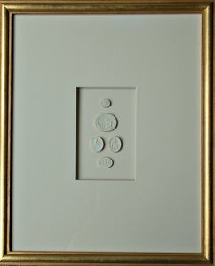 Image of Framed Intaglios - "Graham" Design 