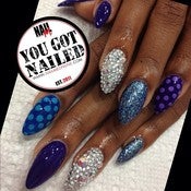 Image of Create your Own Custom Press Ons w/ 2 designs & 2 swarovski nails