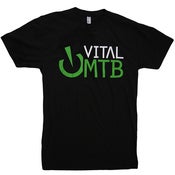 Image of Stack Logo T-Shirt, Black 