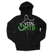 Image of Stack Logo Hoody, Black