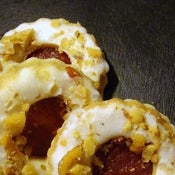 Image of quince-walnut sandwiches