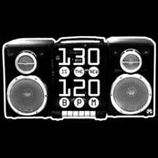 Image of '130 BPM is the new 120 BPM' Boombox shirt