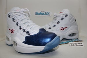 Image of Reebok Question Mid "Navy Toe"