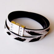Image of PULSERA PIEL DE POTRO 