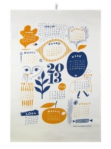 Image of Kauniste kitchen towel Calendar 2013 by Sanna Mander