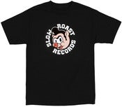Image of Slow Roast Records Logo Tee - Black