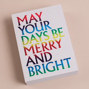 Image of Merry and Bright postcard