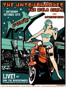 Image of The Untouchables/ Hula Girls Don the Beachcomber poster