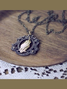 Image of Framed Owl Necklace