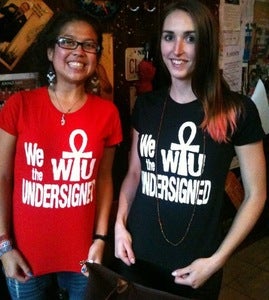 Image of T-shirt (Girls) - We the Undersigned WtU